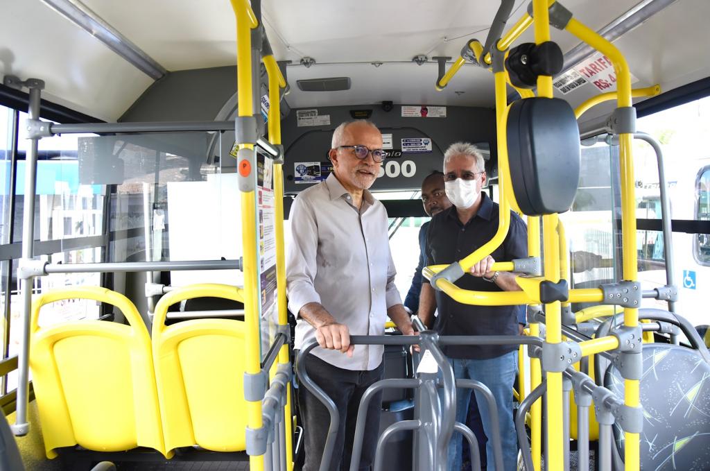 Prefeitura de Aracaju insere mais 12 novos ônibus no sistema de transporte da região metropolitana - SMTT Aracaju